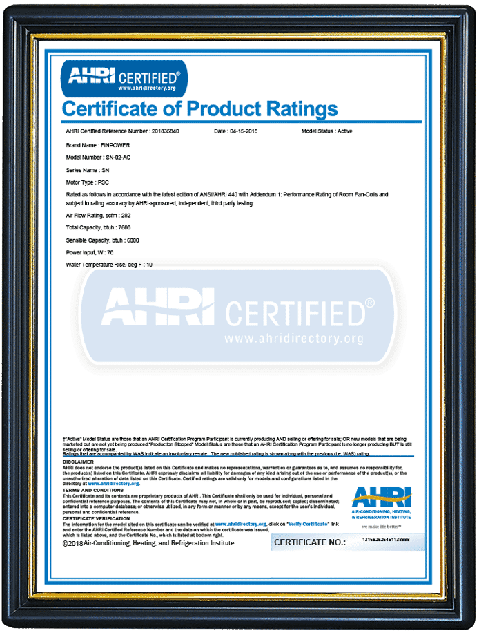 product-certifications-finpower-aircon